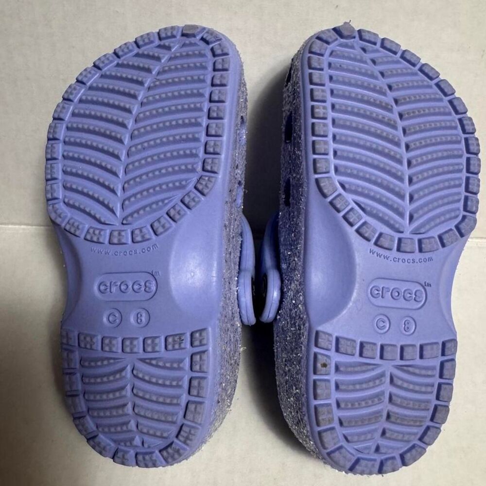 Crocs Women's Purple and Blue Clogs - Picture 5 of 7